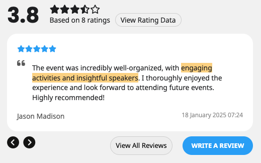 Event Reviewer - EventON - EventON